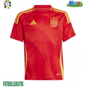 Spanien Hemmatröja EM 2024 Kortärmad